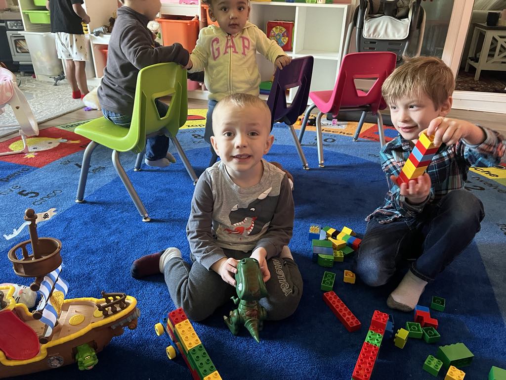 Outdoor play session